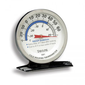 Dial Freezer & Refrigerator Thermometer