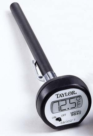 Pocket Digital Thermometer, -40/302F