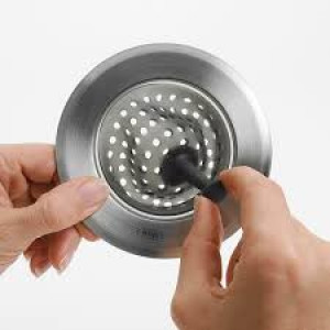 Oxo silicone sink strainer