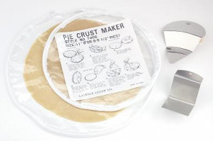 Pie crust maker, for 8" & 9" pies