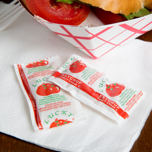 Ketchup packets, 500/case