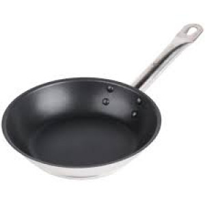 Optio 8" non-stick fry pan, stainless