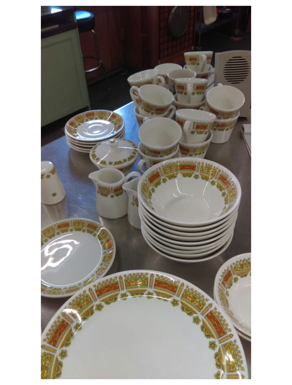 Syracuse China Carefree Seville Sugar & Creamer