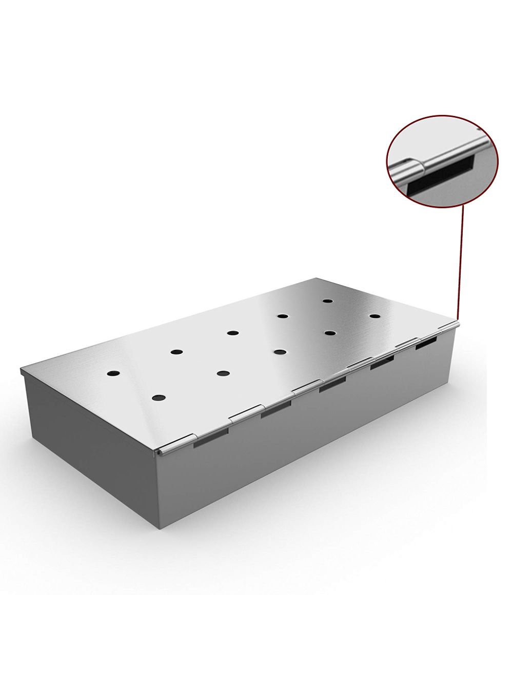 Stainless Wood Chip Smoking Box